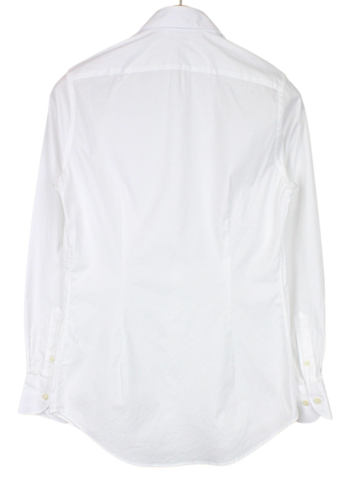 SUITSUPPLY Men's Formal Shirt 35/13 1/2 White Pure Cotton Button-Up Extra Slim