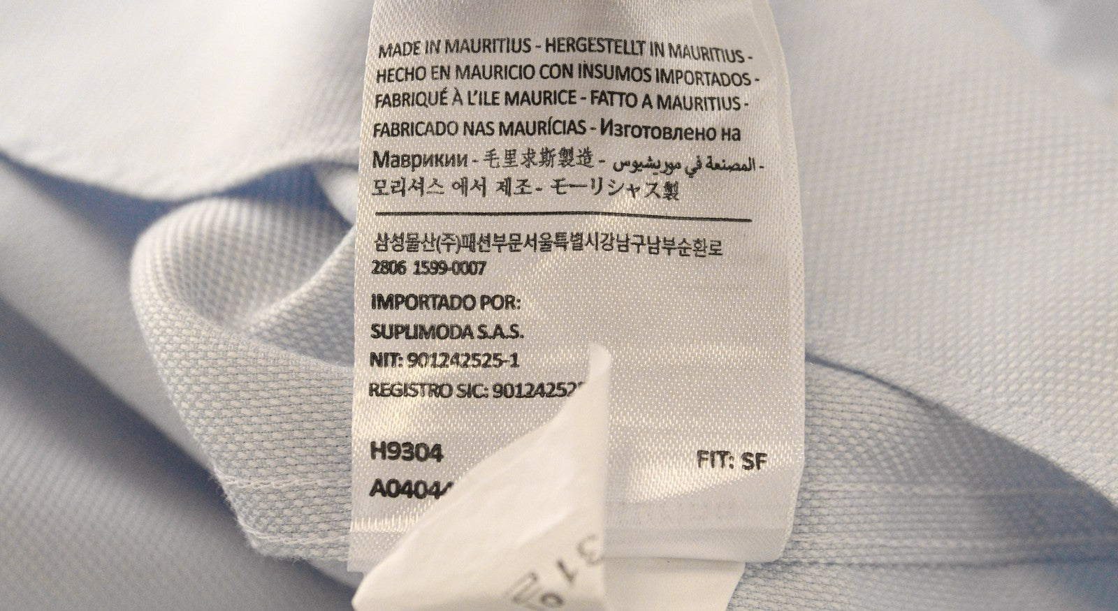 SUITSUPPLY Traveller Men's Formal Shirt 41L/16L Slim Blue Pure Cotton Long