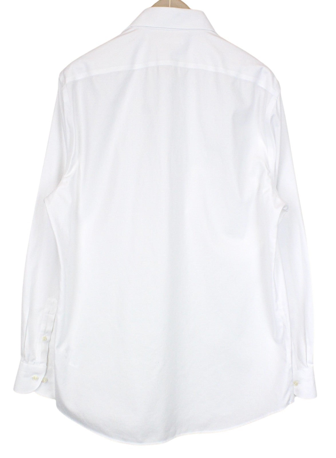 SUITSUPPLY Traveller Men's Formal Shirt 44/17 1/2 White Slim Pure Cotton