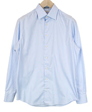 SUITSUPPLY Men's Formal Shirt 39/15 1/2 Light Blue Slim Pure Cotton Try On