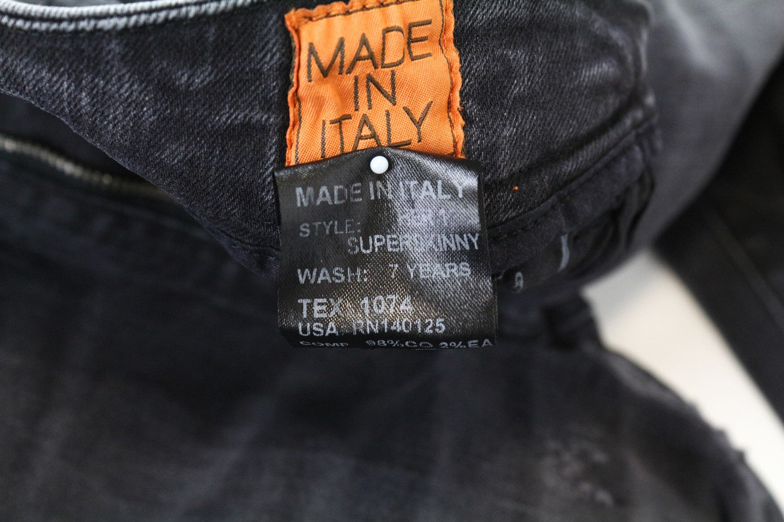 GOOD GENES Women's Jeans W27/L33 Grey Super Skinny Stretch Distress