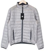 TUCANO URBANO Lot Pack Men's Grey Jacket M Thermal Lined Zipped Windbreaker