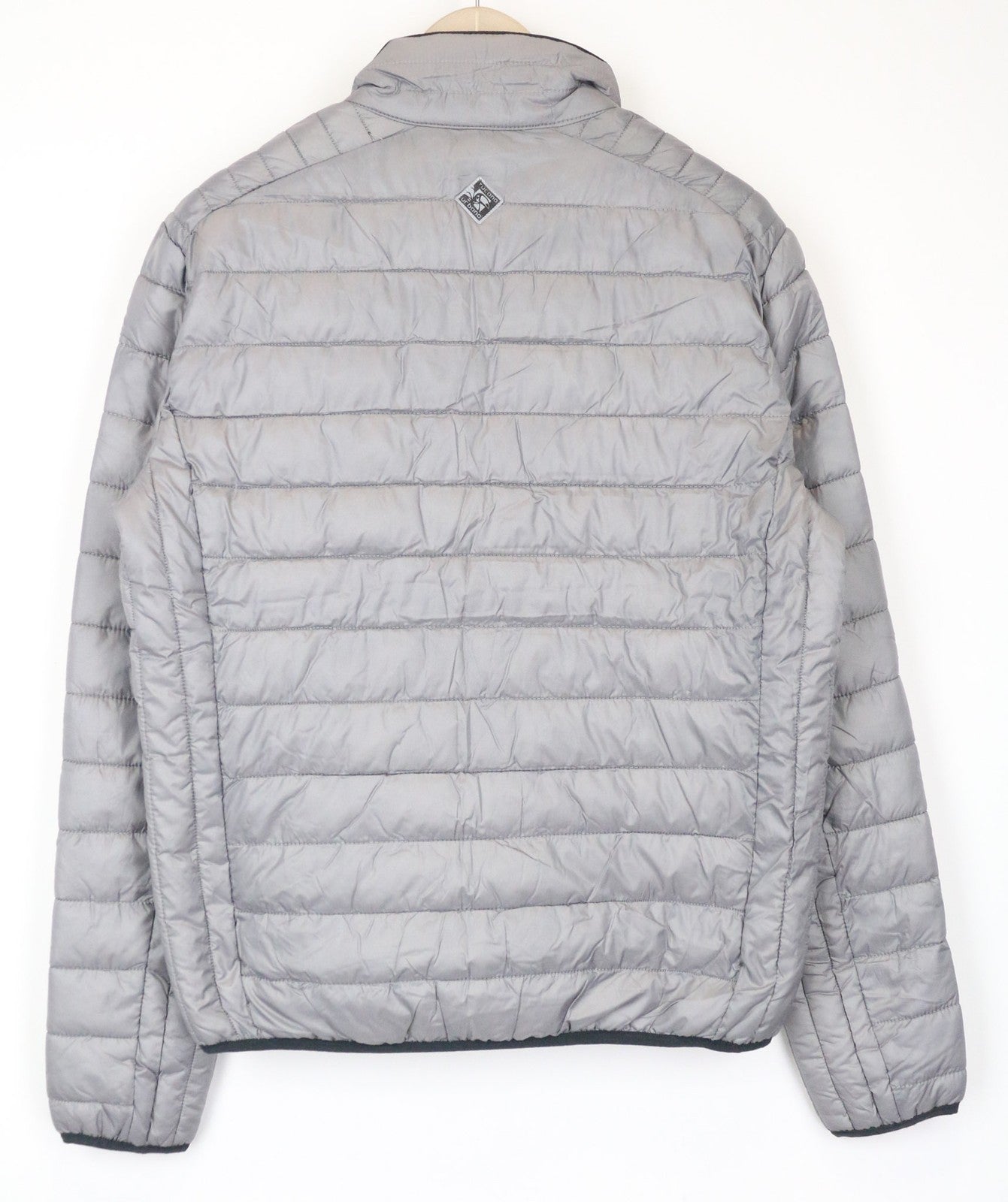 TUCANO URBANO Lot Pack Men's Grey Jacket M Thermal Lined Zipped Windbreaker