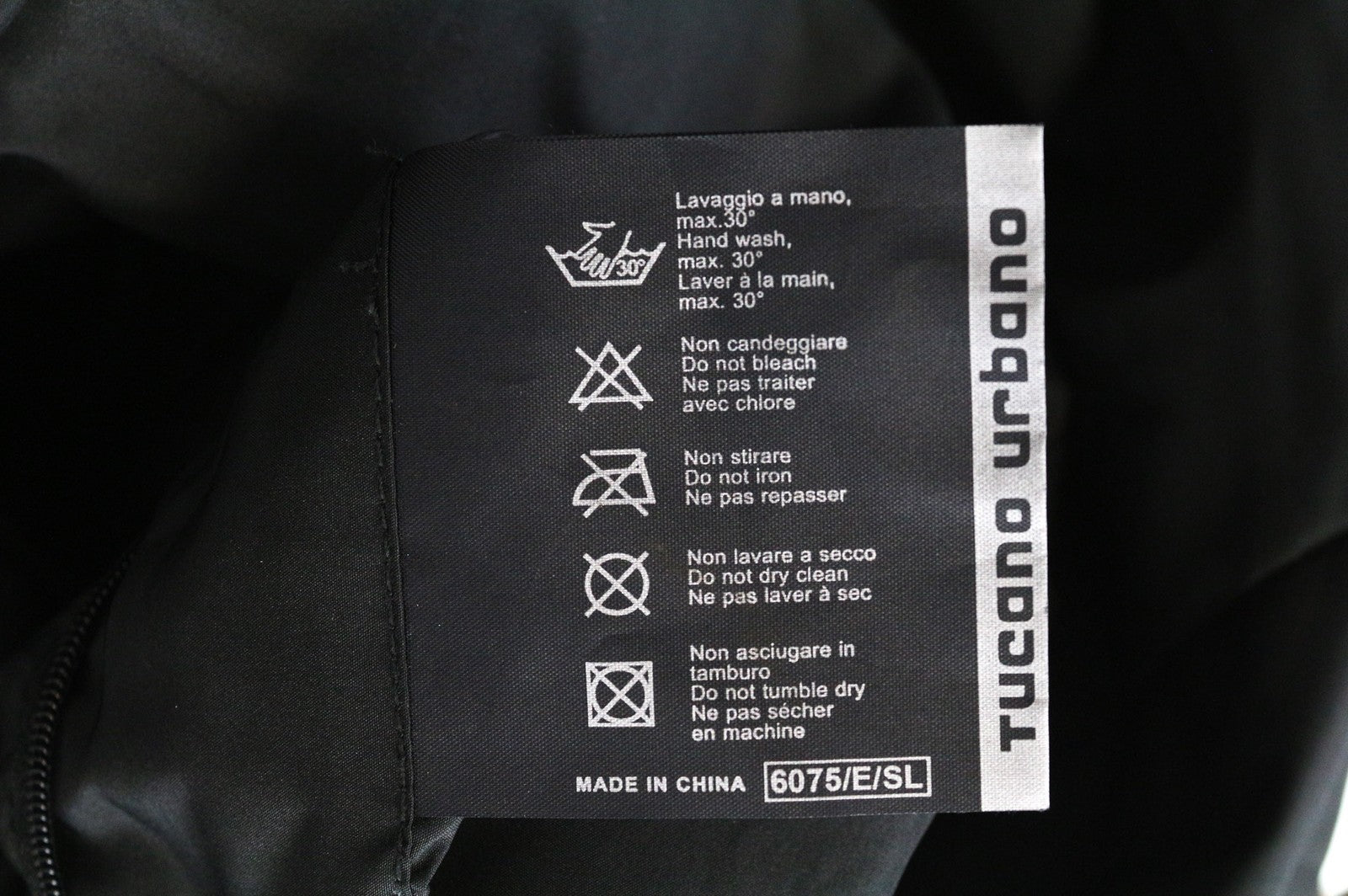 TUCANO URBANO New Carmen Women's Black IT40 Wool Blend Moto Style Coat