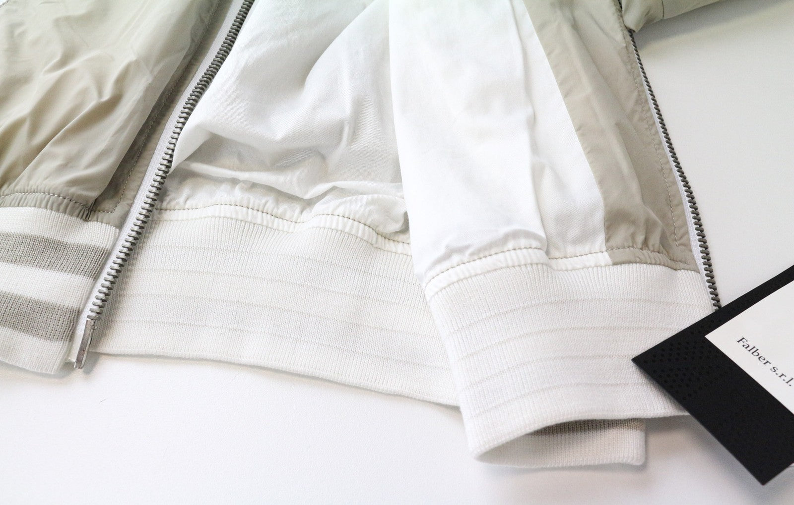 RICHMOND Men's Jacket 44 Beige Lightweight Casual Zip Long Sleeve