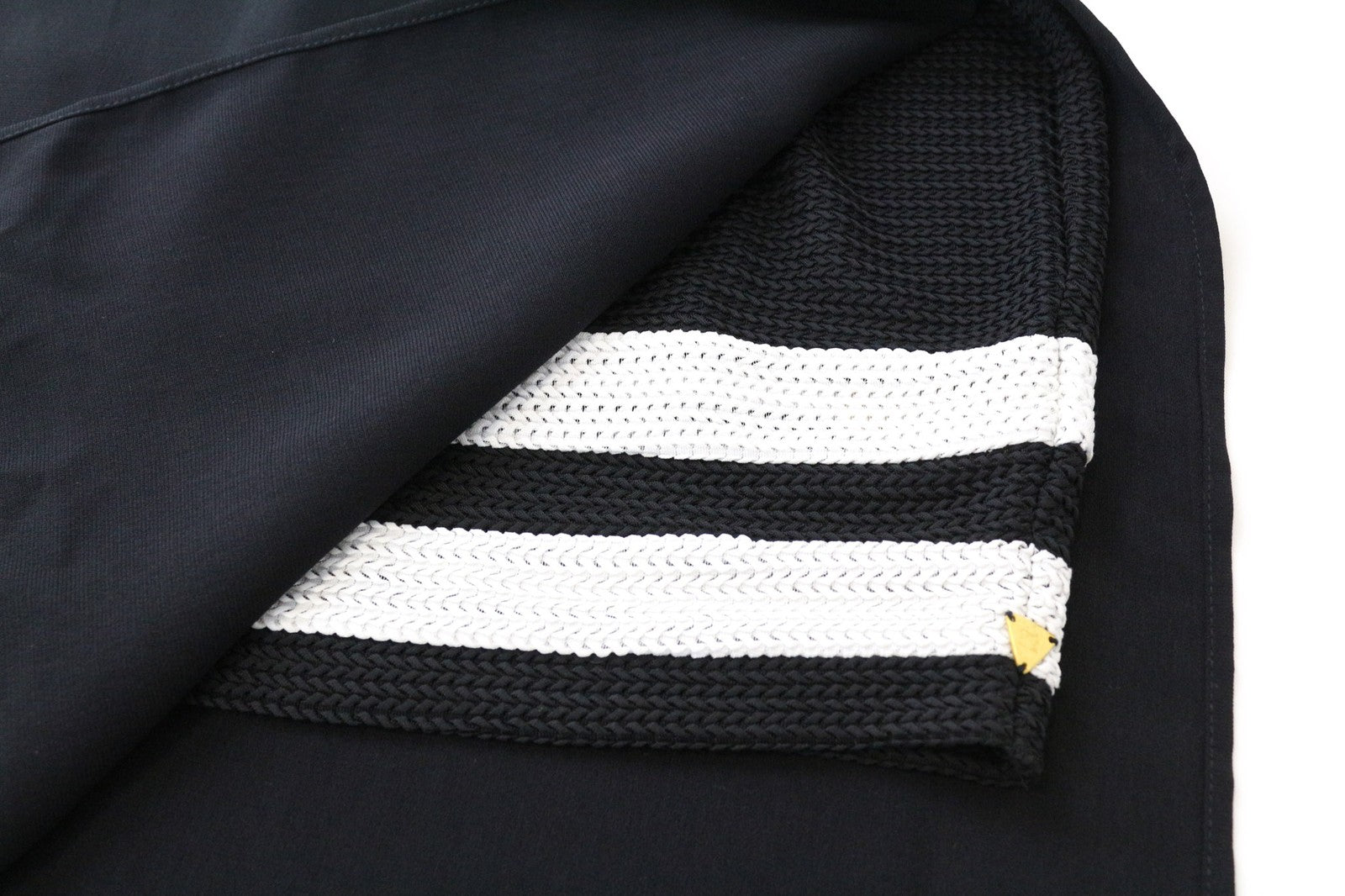 MAISON SCOTCH Women's Black XL Short Sleeve Elastic Waist V-Neck Dress