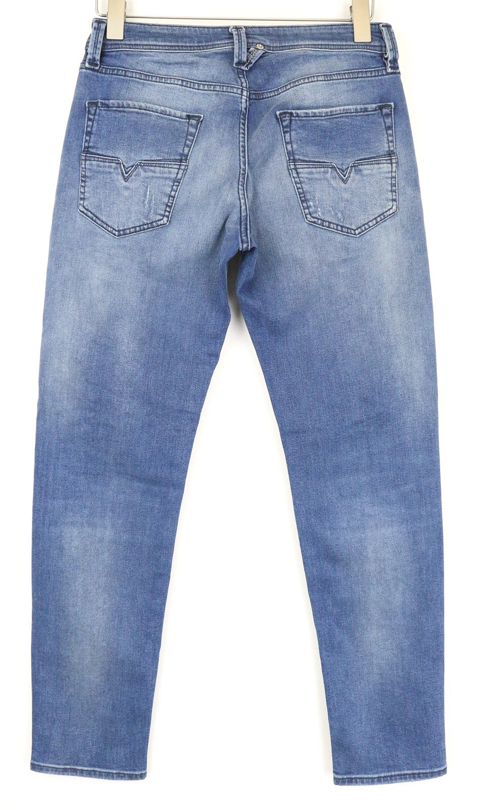 DIESEL Larkee-Beex 084NV Men's W27/L30 Washed Tapered Cotton Stretch Jeans