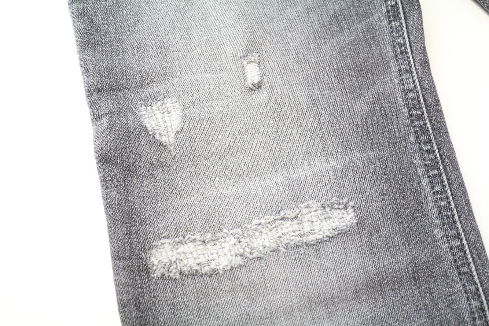 DIESEL D-Eetar 0890F Men's W28/L32 Grey Taper Fit Cotton Stretch Jeans