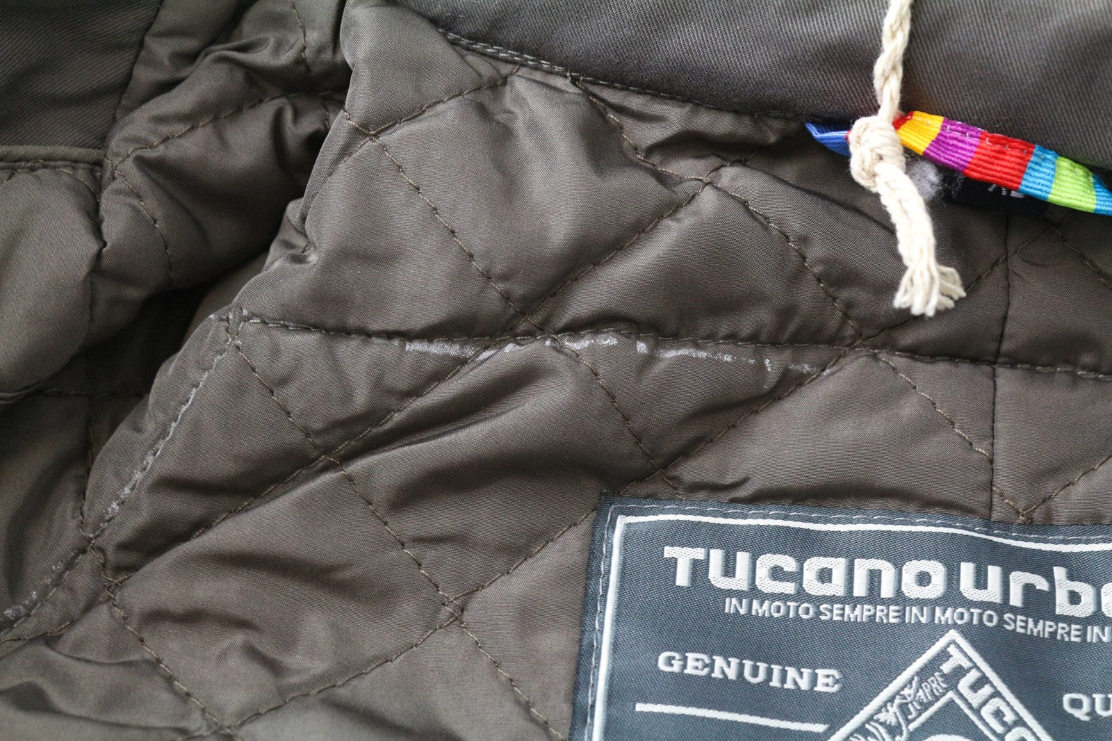 TUCANO URBANO Robin Men's XL Beige Brown Waterproof Cotton Blend Trench