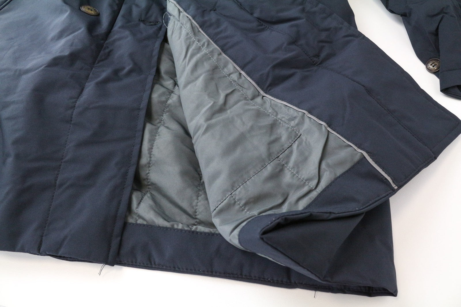 TUCANO URBANO Serissa Light Women's EU42 Navy Double Breasted Moto Jacket