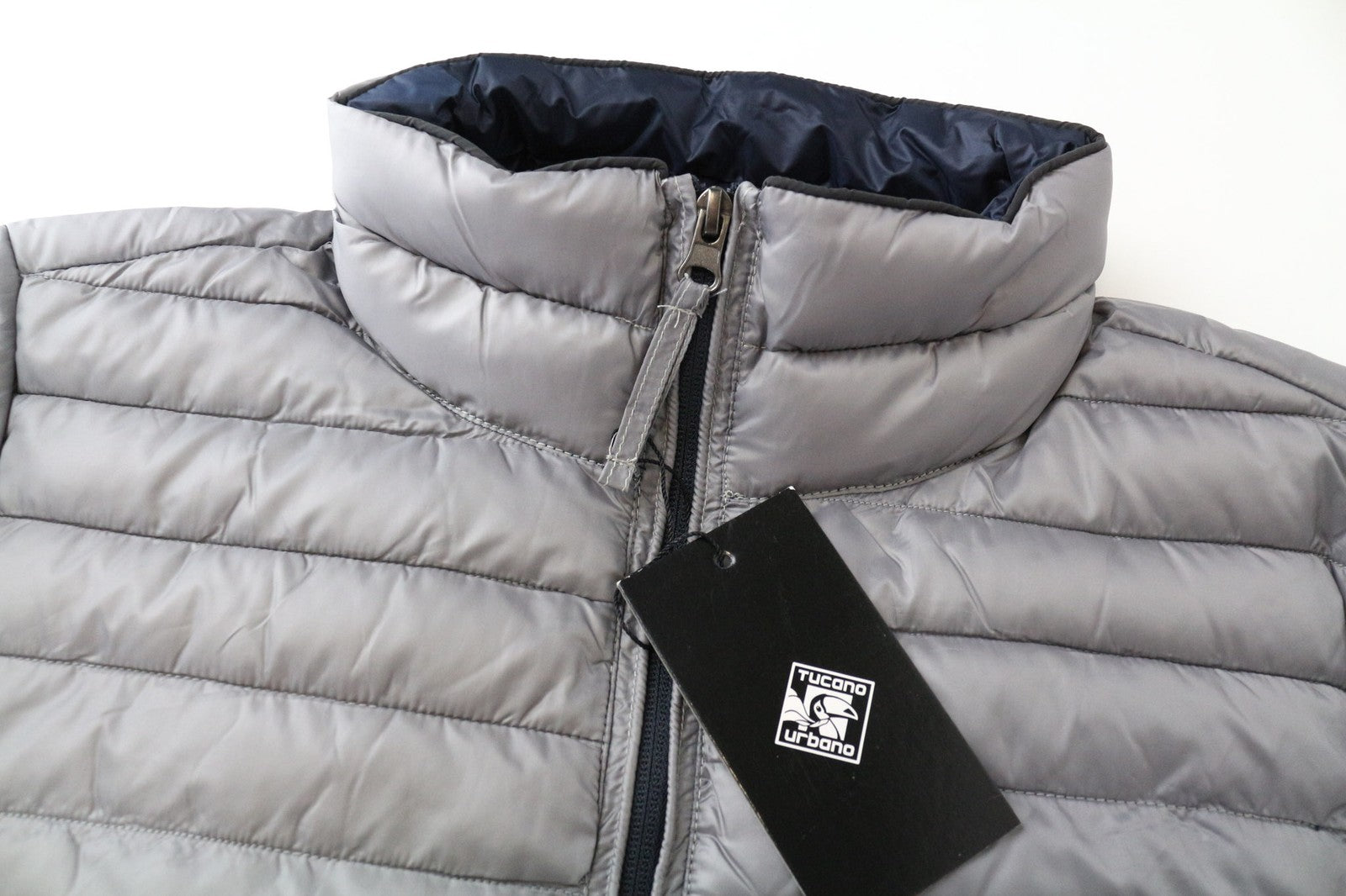 TUCANO URBANO Lot Pack Lady Women's Grey 2XL Thermal Lined Padded Windbreaker