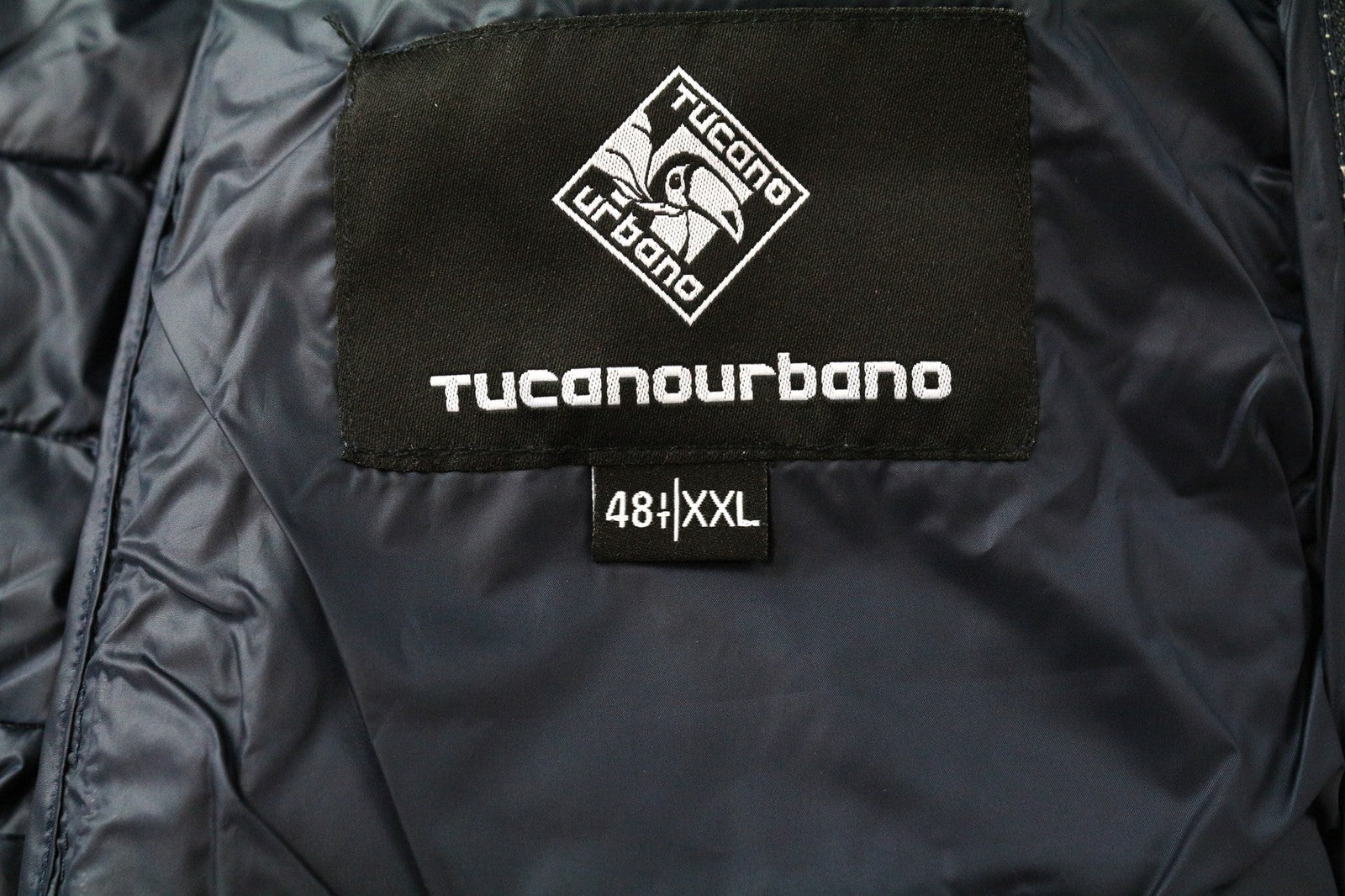 TUCANO URBANO Lot Pack Lady Women's Grey 2XL Thermal Lined Padded Windbreaker
