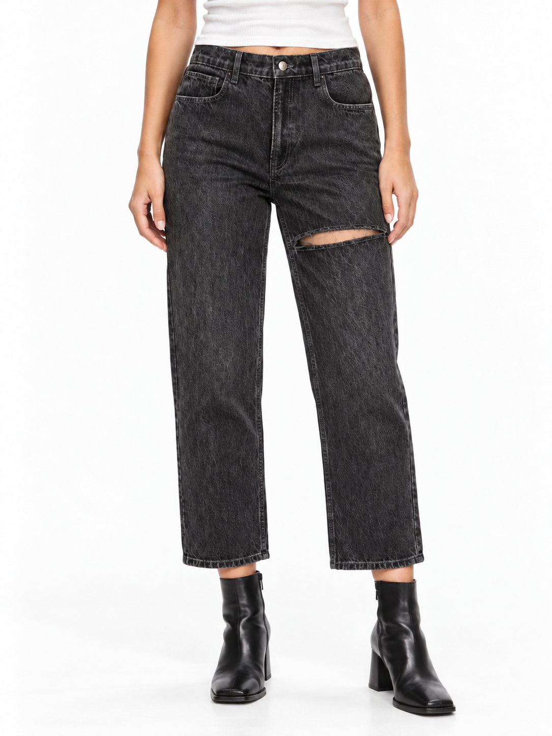 Black Denim Jeans