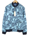 Blue Polyester Jacket