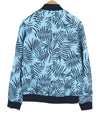 Blue Polyester Jacket