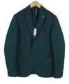 Green Cotton Blazer