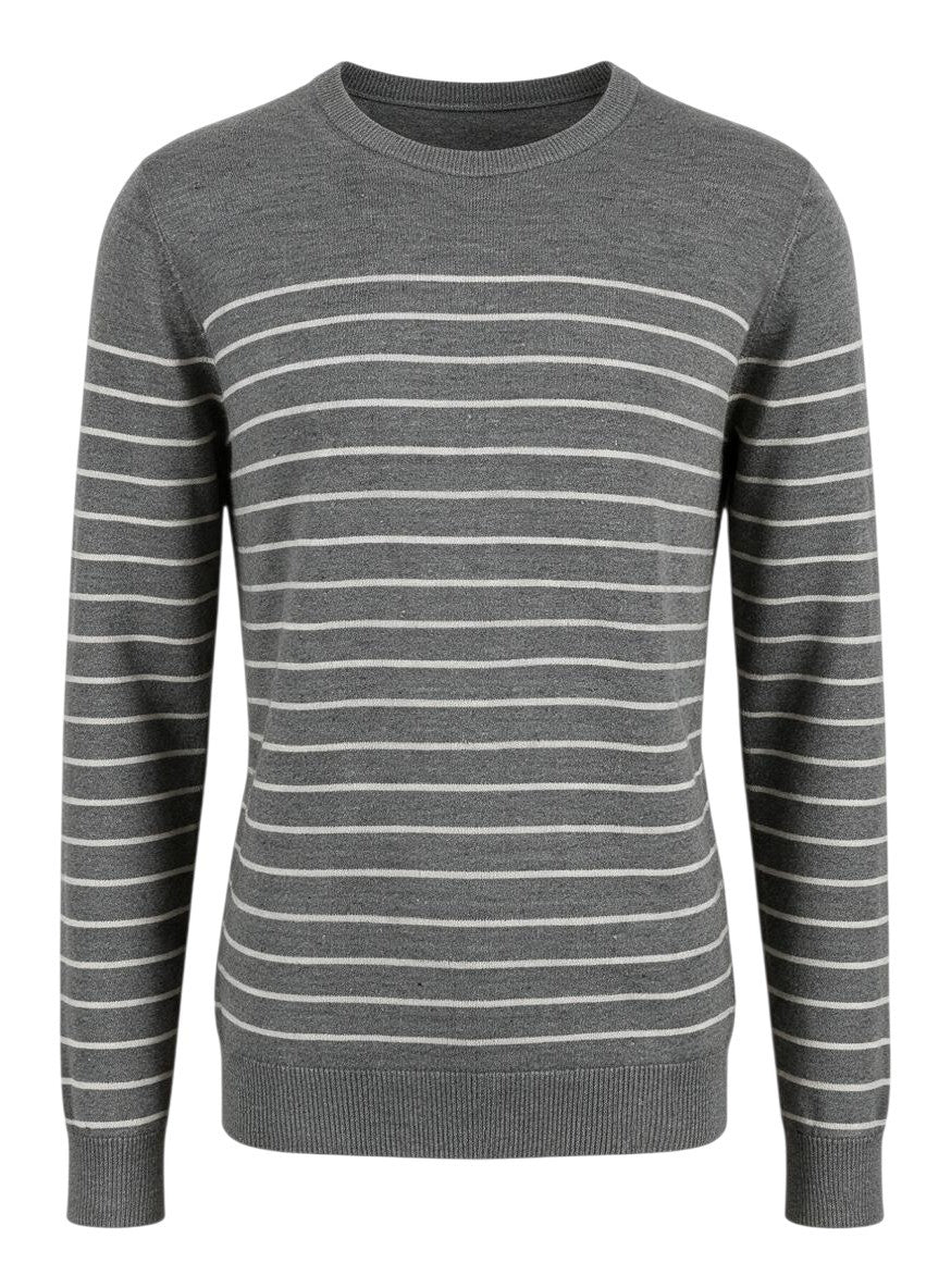 Grey Linen Jumper
