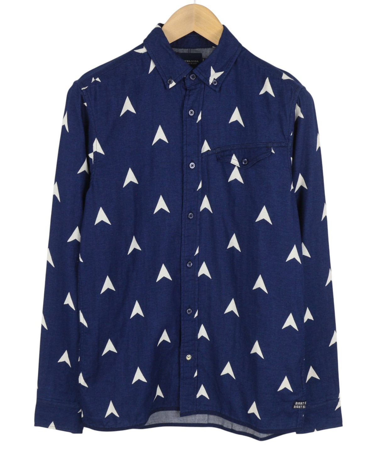 Blue Cotton Shirt