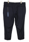 Blue Wool Trousers