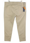 Beige Cotton Trousers