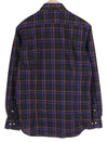 Black Cotton Button-up