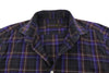 Black Cotton Button-up