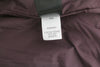 Burgundy Polyester Jacket