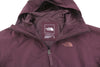 Burgundy Polyester Jacket