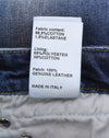 Jeans Cuffed Boy Straight Dalston Selvedge Blue Stretch