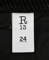 Trousers Boy Kick Black Velvet Stripe