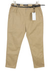 Beige Cotton Trousers