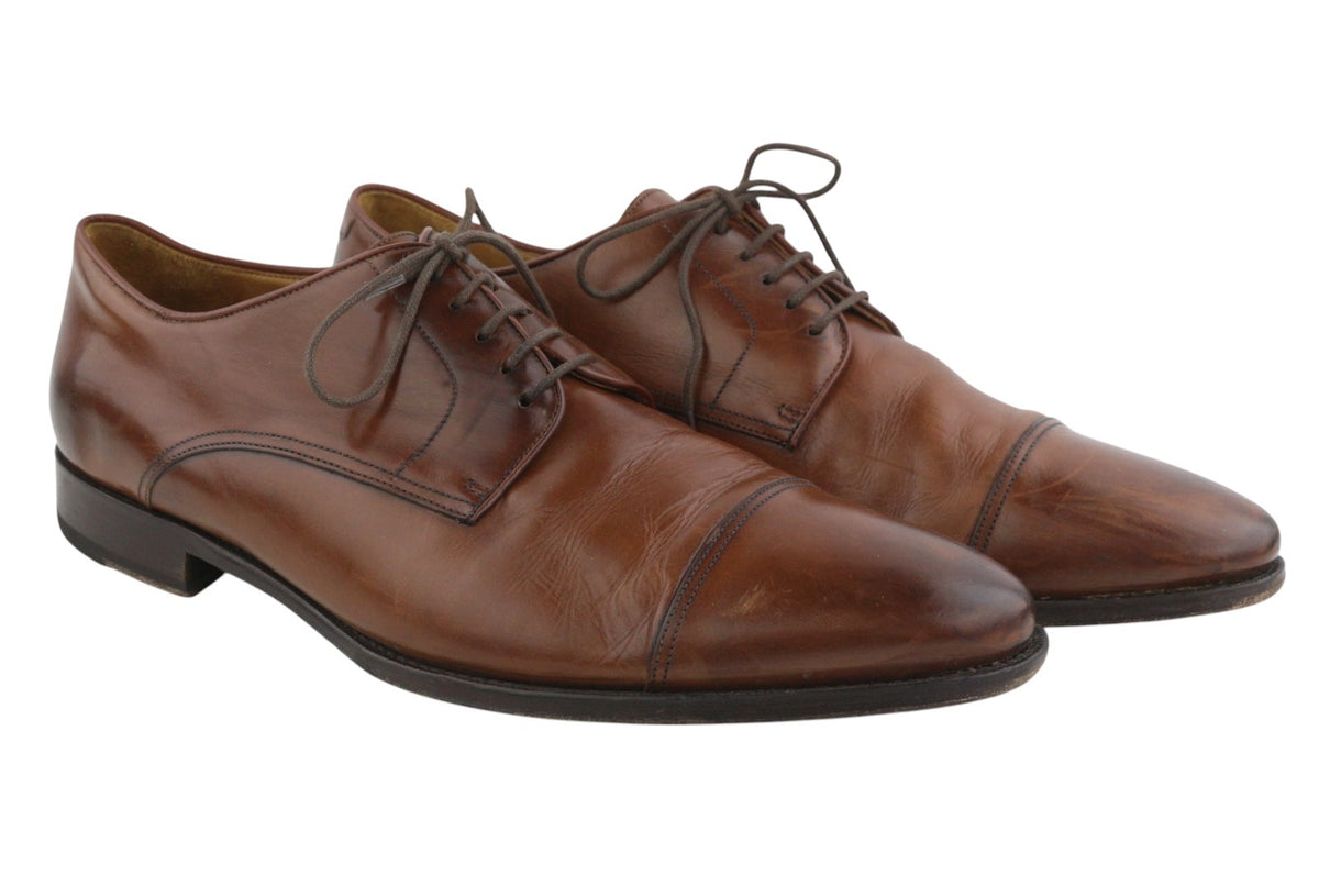 Brown Leather Formal Shoes
