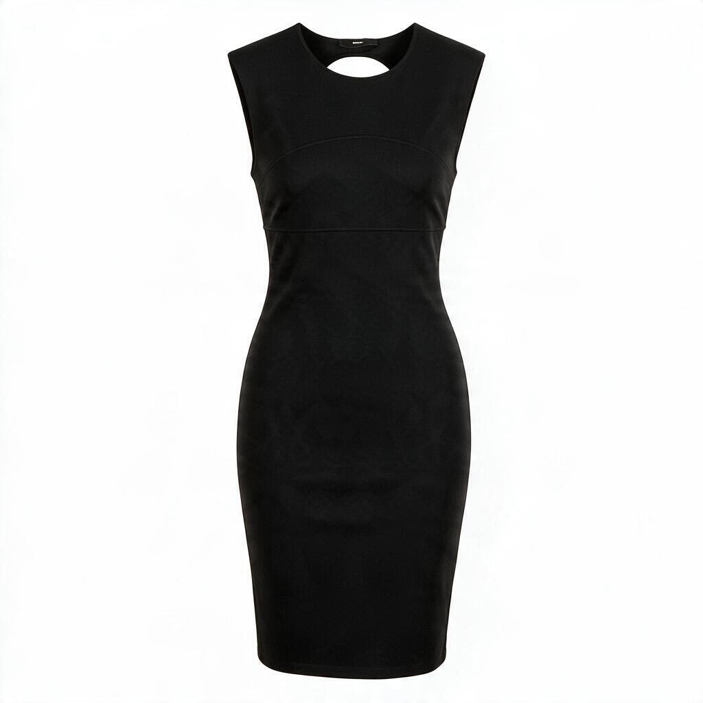 Black Viscose Dress
