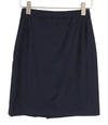 Blue Wool Skirt