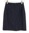 Blue Wool Skirt