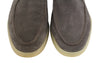 Grey Leather Desert Boots