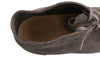 Grey Leather Desert Boots