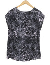 Black Viscose T-Shirt