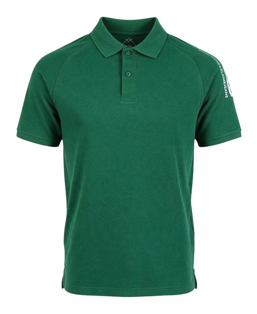 Green Cotton Polos
