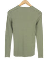 Green Viscose T-Shirt