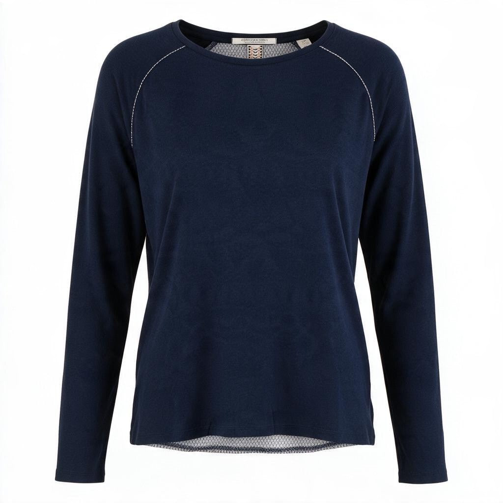 Blue Cotton T-Shirt