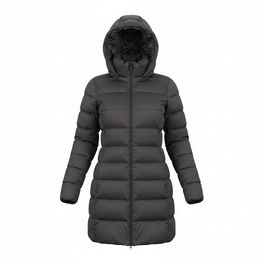 Grey Polyester Jacket