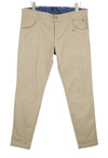 Beige Cotton Trousers