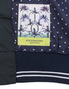 Blue Polyester Jacket
