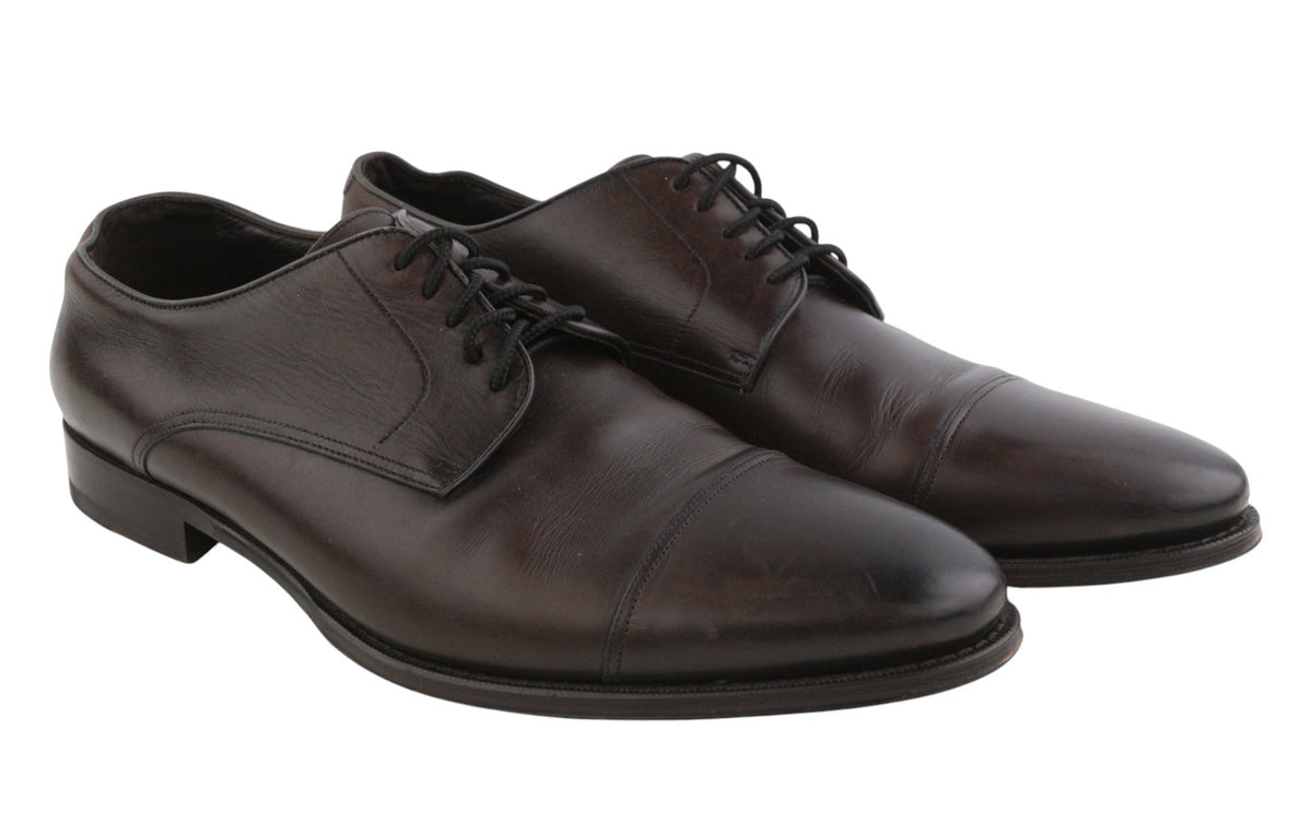 Brown Leather Formal Shoes