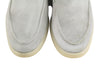 Grey Leather Desert Boots