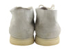 Grey Leather Desert Boots