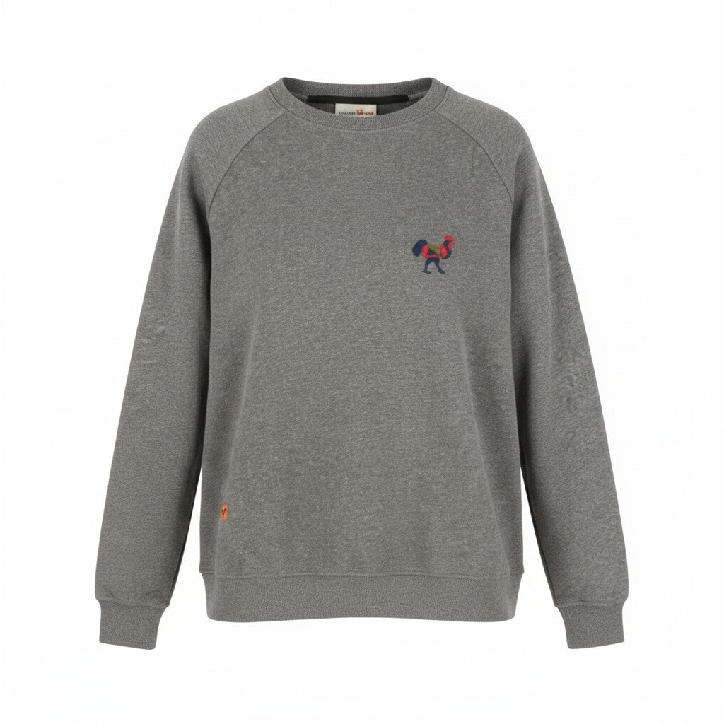 Grey Cotton Sweatshirt