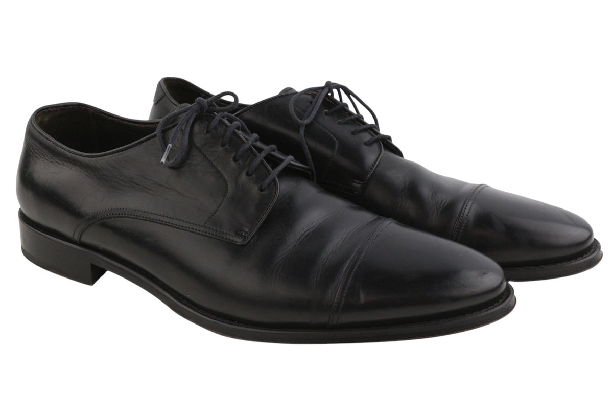 Black Leather Formal Shoes