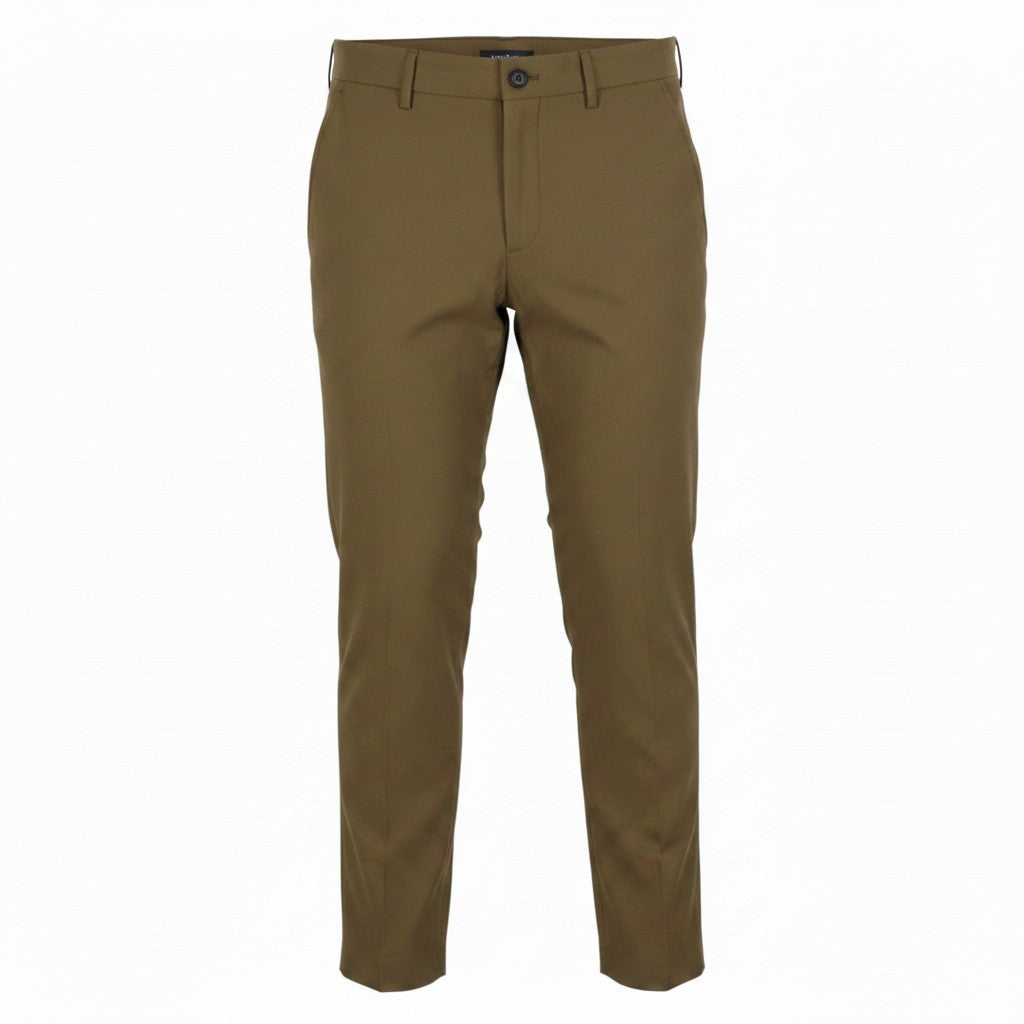 Trousers Slim Mulologan Olive